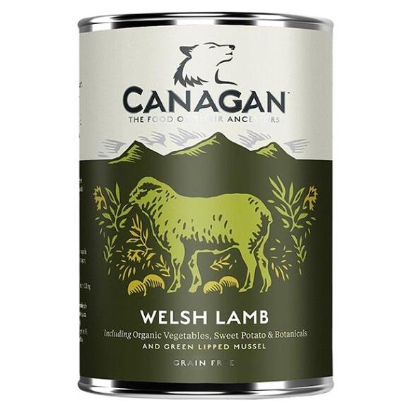 E-shop CANAGAN Welsh lamb konzerva pre psov 400 g