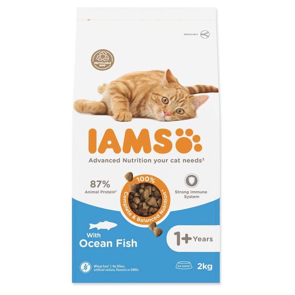 E-shop IAMS Cat Adult Ocean Fish granule pre mačky 1 kus, Hmotnosť balenia (g): 10 kg