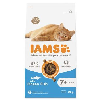 IAMS Cat Senior Ocean Fish granule pre mačky 2 kg (Granule pre mačky)