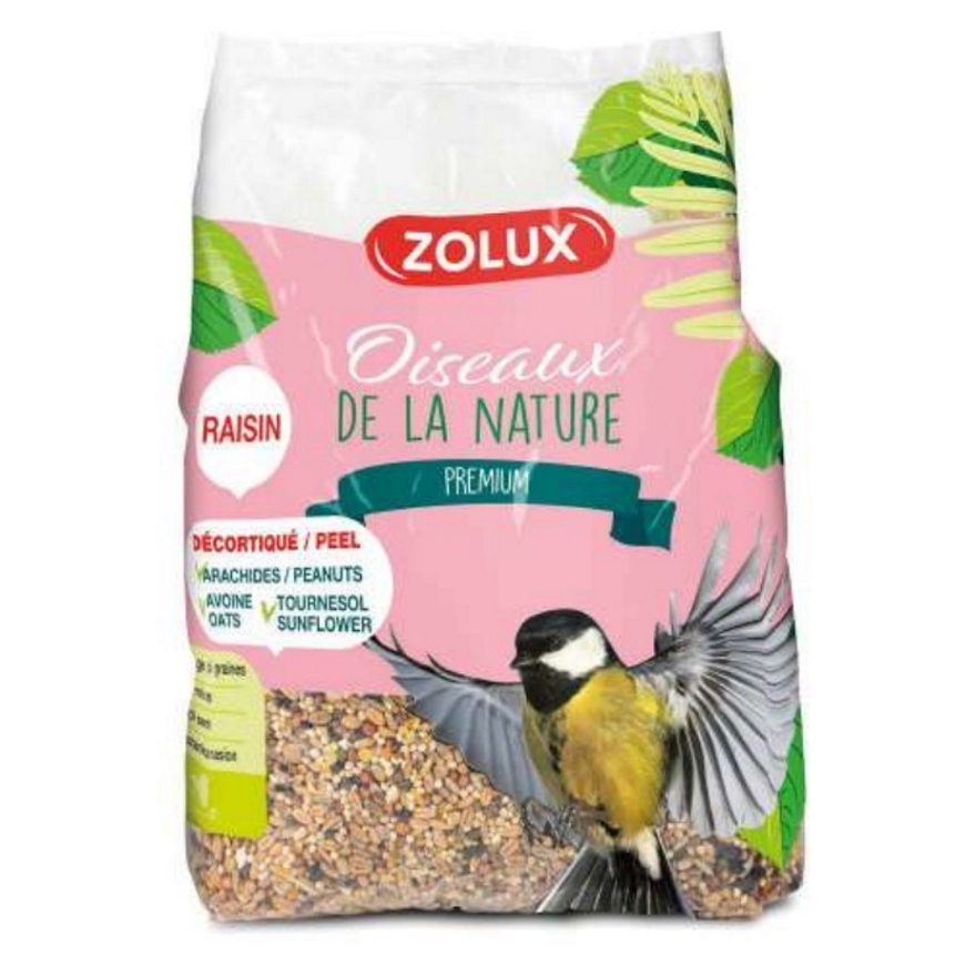 E-shop ZOLUX Premium Mix 2 Krmivo pre vonkajších vtákov 2,5 kg