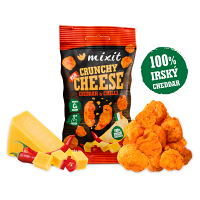 MIXIT Chrumkavý syr do vrecka írsky cheddar a chilli 20 g