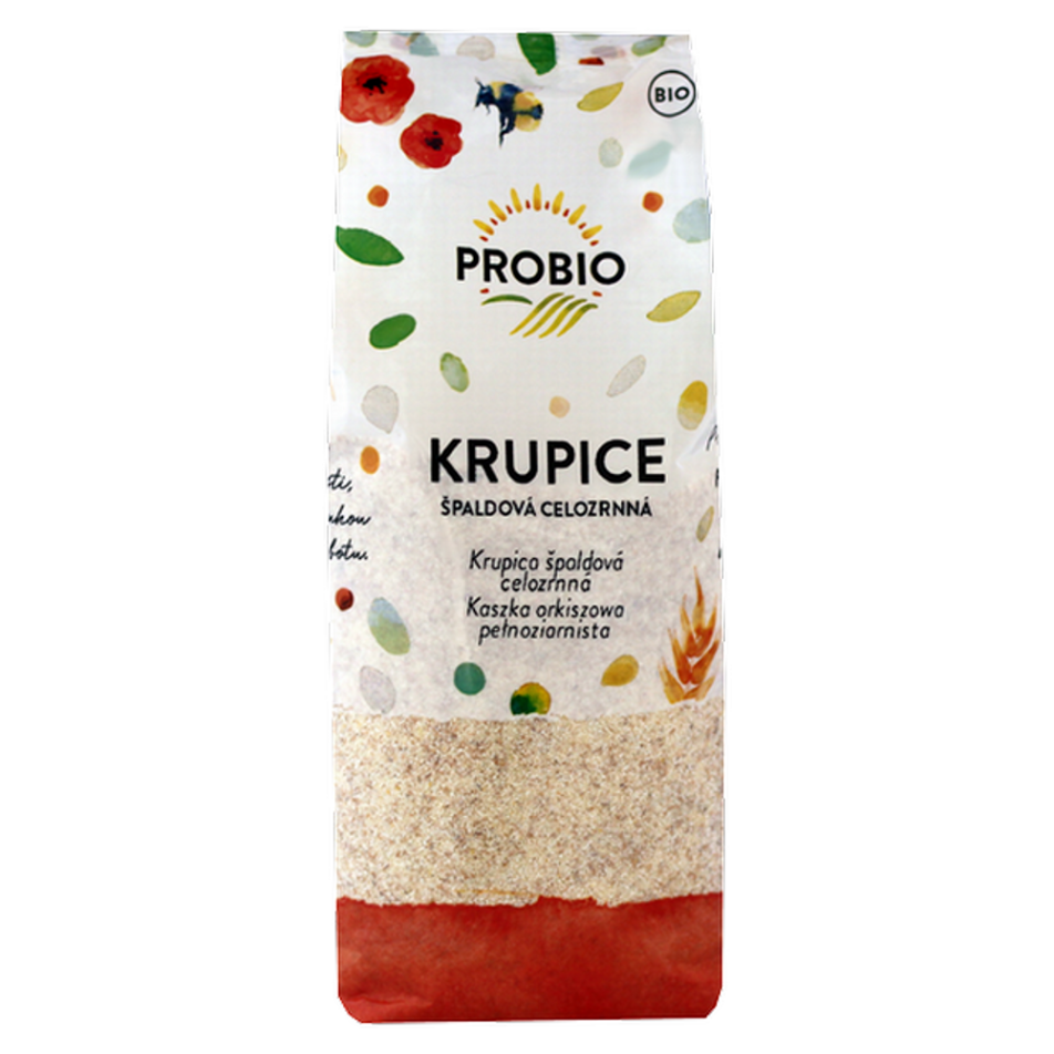 PROBIO Krupica špaldová celozrnná BIO 400 g
