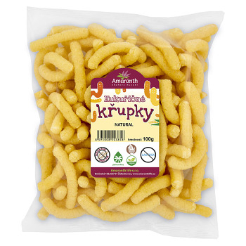 AMARANTH Chrumky long kukuričné ​​100 g (Bezlepkové chrumky a cereálie)