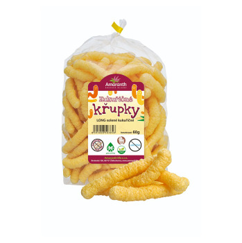 AMARANTH Chrumky long kukuričné ​​slané 100 g (Bezlepkové chrumky a cereálie) - Slané