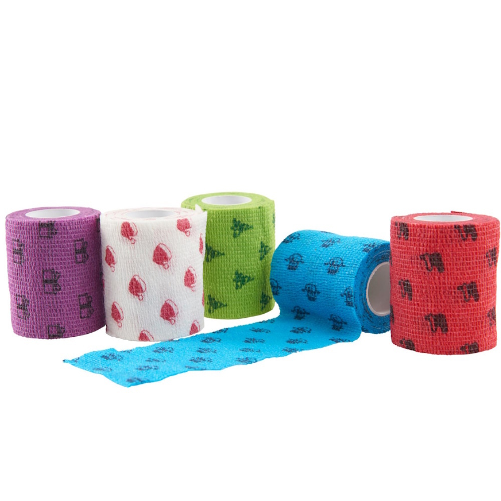 KRUUSE Fun-Flex Ovínadlo 5 cm x 4,5 m Christmas mix 10 ks