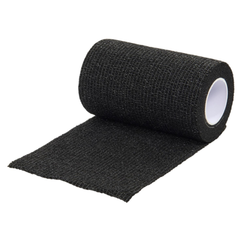 KRUUSE Vet-flex ovínadlo 10 cm x 4,5 m čierna 1 ks