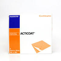 Krytí Acticoat - antimikrobiotické s nanokrystalick. stříbrem 10x10 cm/1 ks