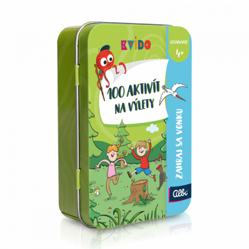 ALBI Kvído 100 aktivit na výlety (Spoločenské hry)