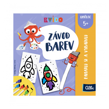 ALBI Kvído Závod farieb (Spoločenské hry) - Kartové, Závodiaci