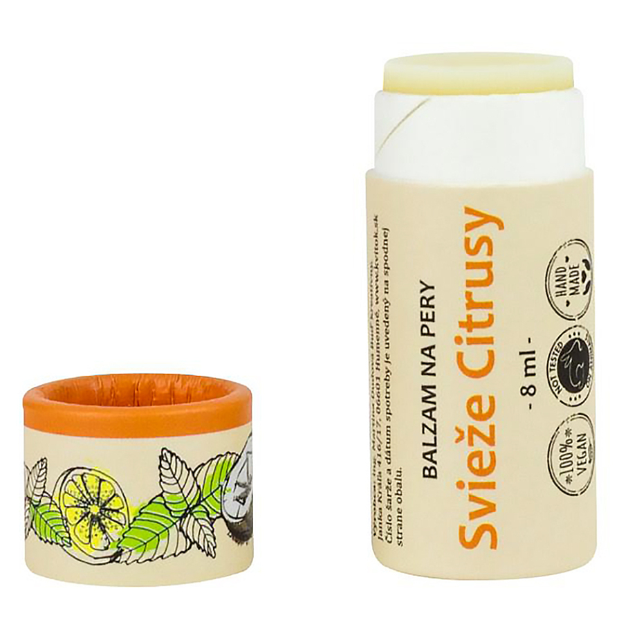KVITOK Balzam na pery Svieže citrusy 8 ml