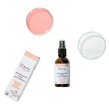 KVIET BB dezodorant v spreji so striebrom 50 ml (Prírodné dezodoranty a antiperspiranty) - Neparfumované