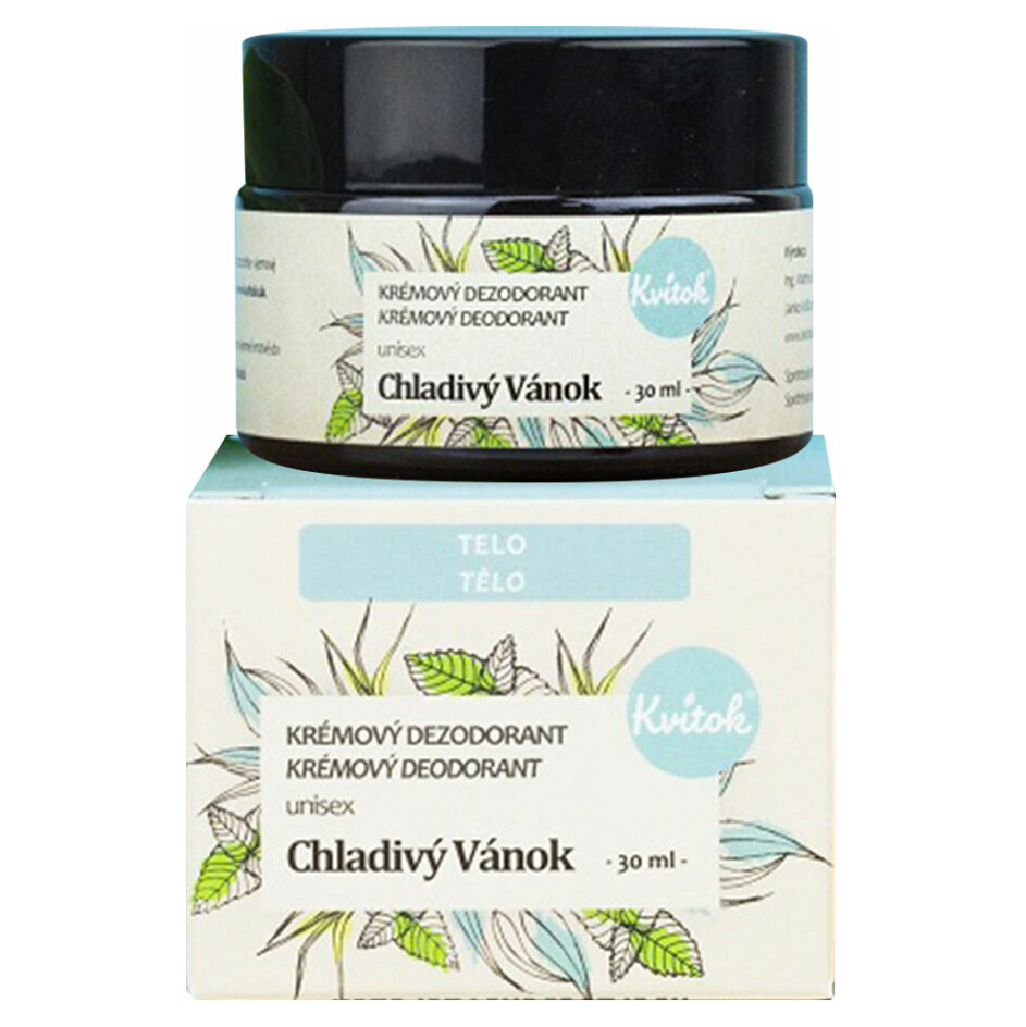KVITOK Krémový dezodorant Chladivý vánok 30 ml