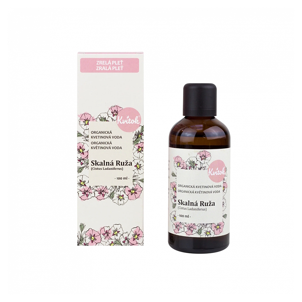 KVITOK Kvetinová voda cistus skalná ruža 100 ml