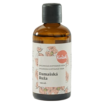 KVITOK Kvetinová voda ruža damašská XL 100 ml (Prírodné pleťové vody) - Ošetrujúci, Prírodné