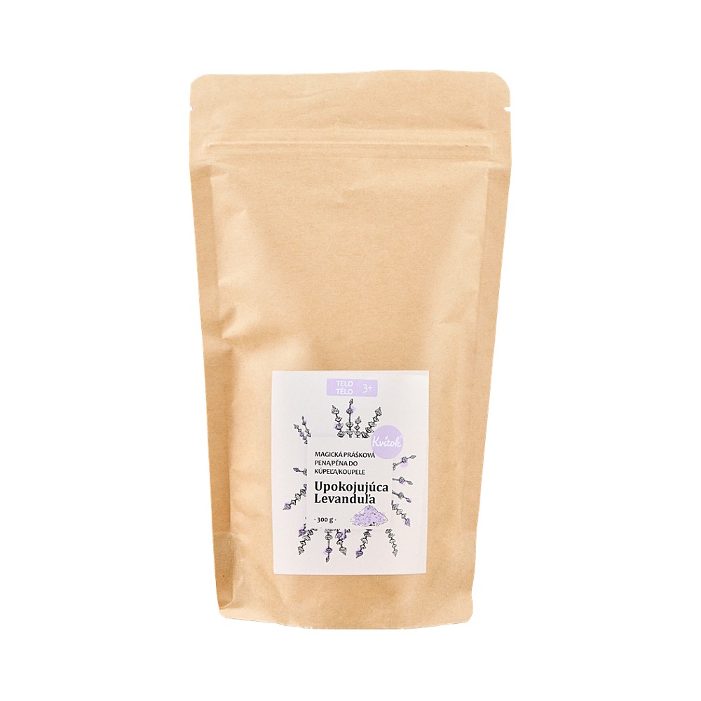 KVITOK Magická pena do kúpeľa ukľudňujúca levanduľa 300 g