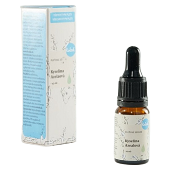 KVITOK Pleťové sérum kyselina azealová 10 ml (Prírodné pleťové séra a fluidy) - Ošetrujúci, Regeneračné, Upokojujúci, Prírodné, Hypoalergénny