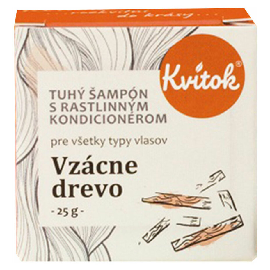 KVITOK Tuhý šampón Vzácne drevo XL 50 g kúpite na Mojalekaren.sk