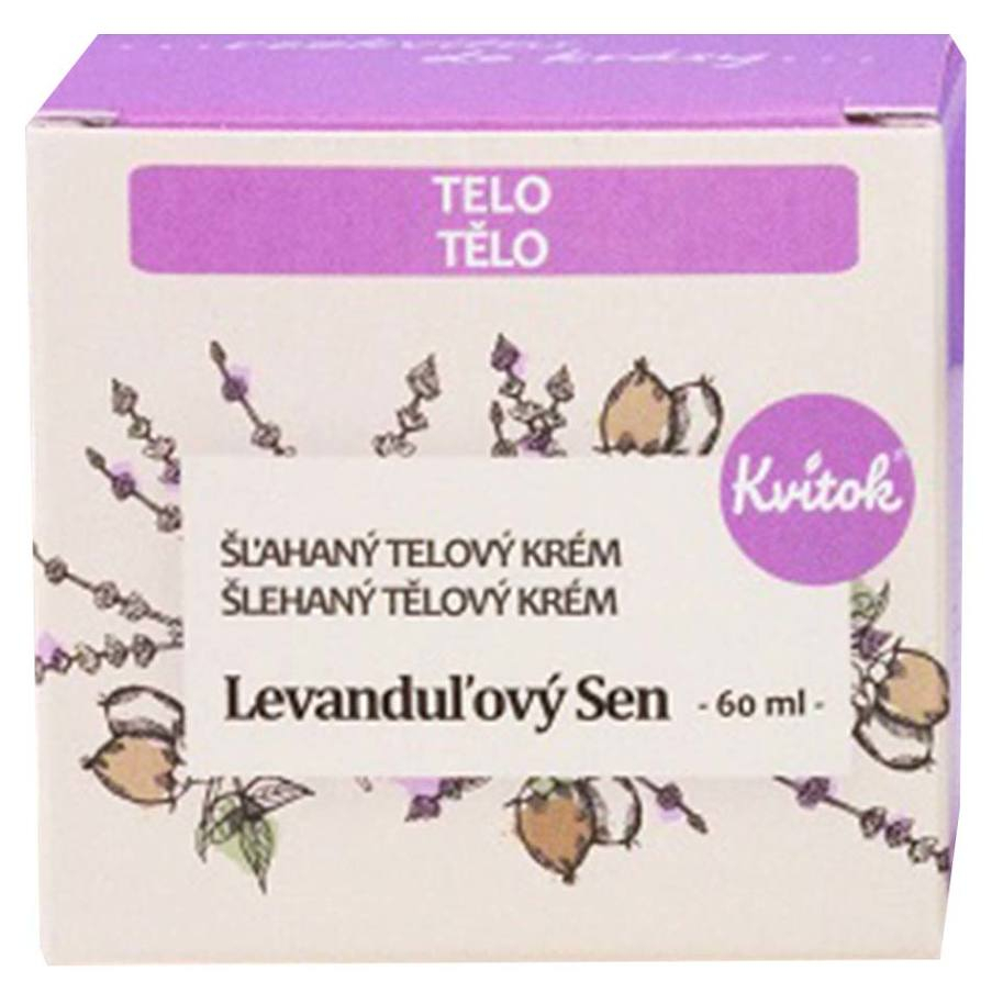 KVITOK šľahaný telový krém Levanduľový sen 60 ml kúpite na Mojalekaren.sk