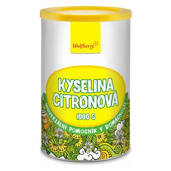 WOLFBERRY Kyselina citrónová 1000 g