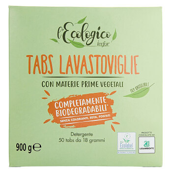 L'ECOLOGICO Tablety do umývačky 50 ks (Ekologické prípravky na riad) - Čistiace, Prírodné
