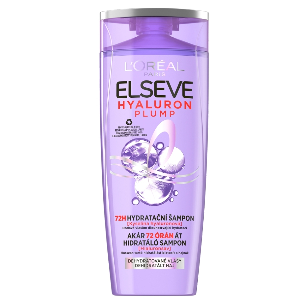 L'ORÉAL PARIS ELSEVE Hyaluron Plump 72H šampón s kyselinou hyalurónovou 250 ml kúpite na Mojalekaren.sk