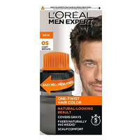 L'ORÉAL Men Expert One-Twist Barva na vlasy 05 Light/Medium Brown 50 ml