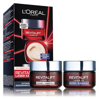 L´ORÉAL Paris Revitalift Laser X3 Duopack Denný krém + nočný krém 2 x 50 ml