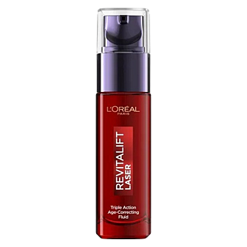 L'ORÉAL Pleťový fluid proti starnutiu Revitalift Laser X3 30 ml (Pleťová séra a emulzie) - Spevňujúce
