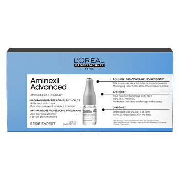 L´ORÉAL Professionnel Séria Expert Aminexil Advanced Ampulka proti padaniu vlasov 10 x 6 ml