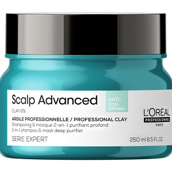 L´ORÉAL Professionnel Séria Expert Scalp Advanced Šampón a maska 2 v 1 pre mastnú pokožku hlavy 250 ml
