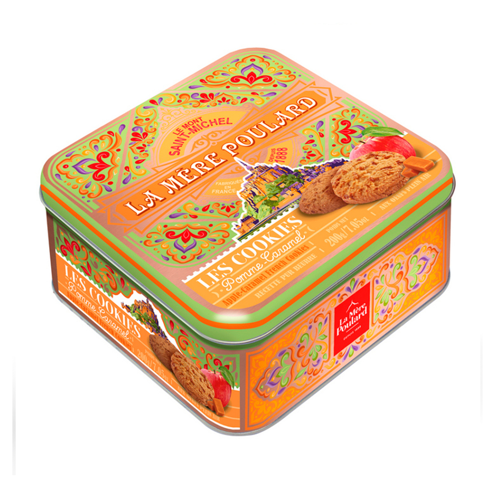 E-shop LA MÉRE POULARD Mythique apple caramel cookies sušienky 200 g
