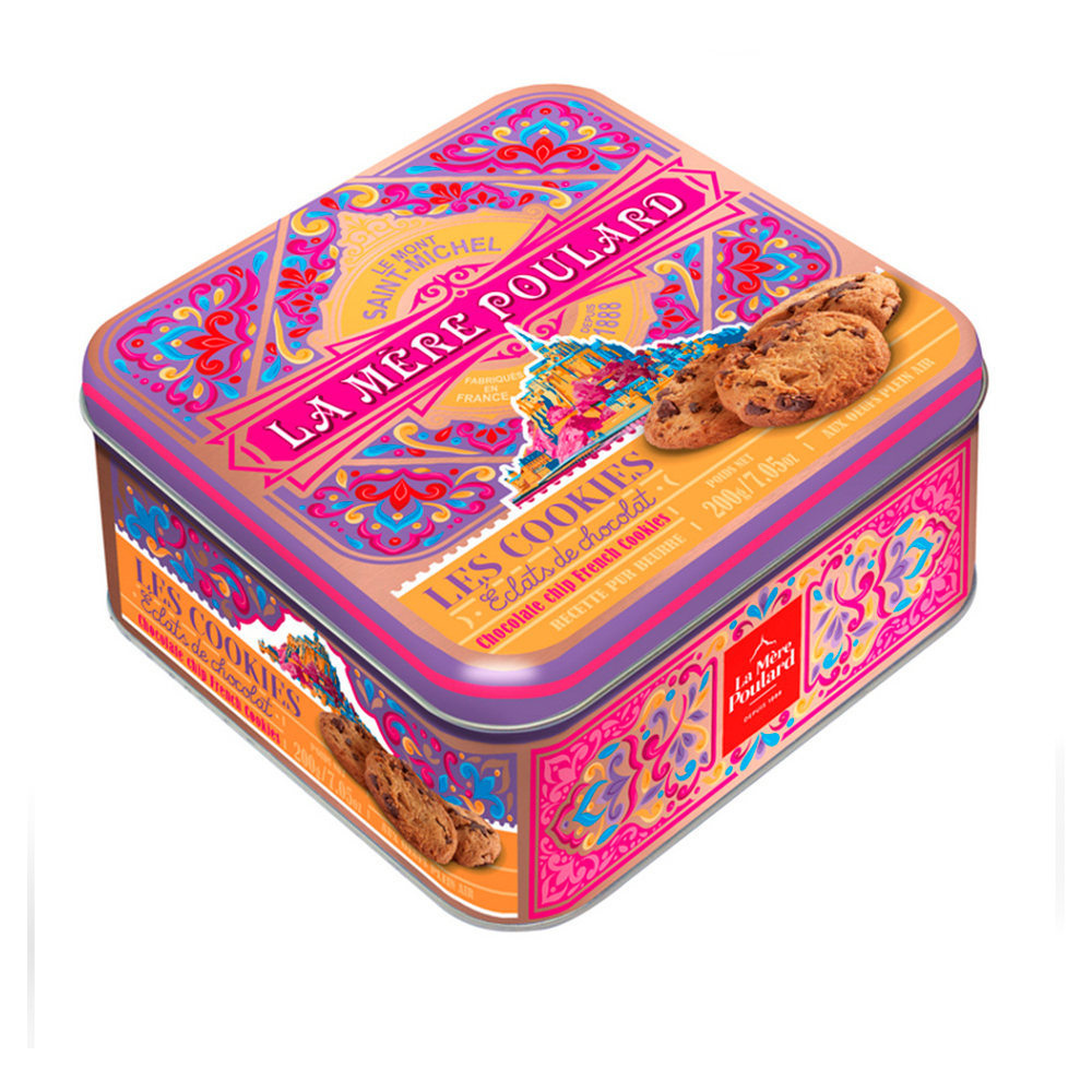 E-shop LA MÉRE POULARD Mythique collector cookies chocolate sušienky 200 g