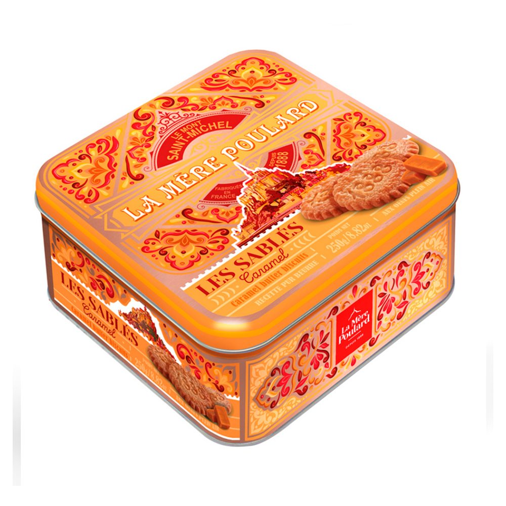 E-shop LA MÉRE POULARD Mythique collector sablés caramel sušienky 250 g
