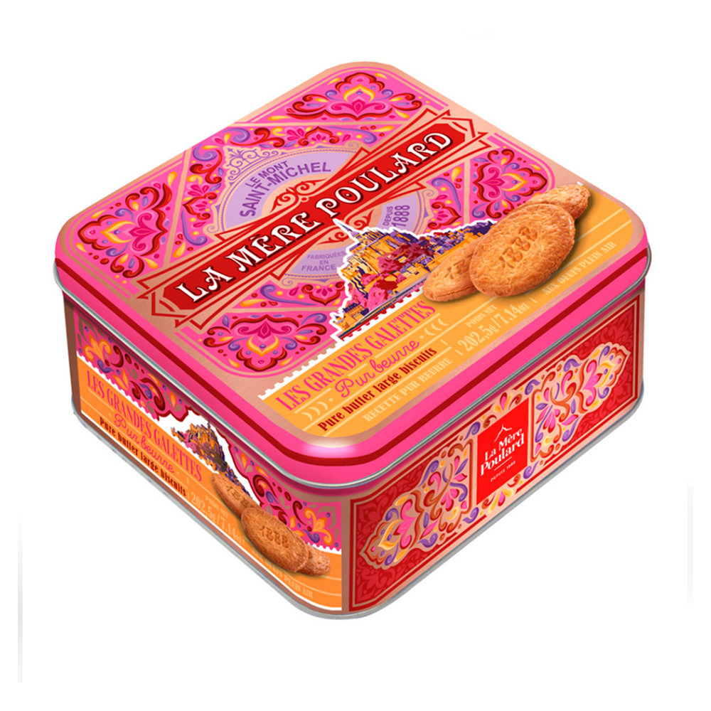 LA MÉRE POULARD Mythique pure butter large biscuits sušienky 202,5 ​​g