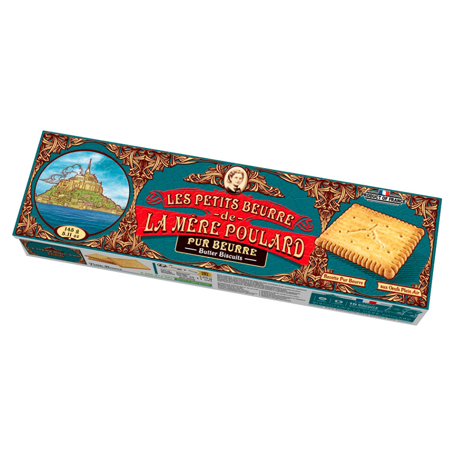 E-shop LA MÉRE POULARD Petit beurre sušienky 145 g