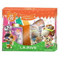 LA RIVE 44 Cats Parfémová voda 50 ml + sprchový gél & šampón 250 ml Darčekové balenie