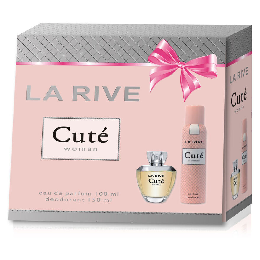 LA RIVE Cuté EdP 100 ml + deo 150 ml Darčekové balenie