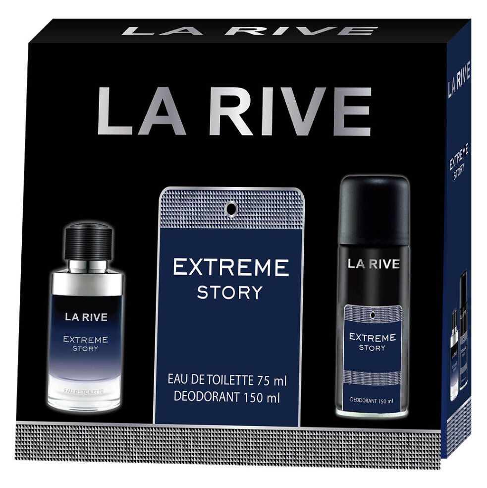 LA RIVE Extreme Story EdP 75 ml + deo 150 ml Darčekové balenie