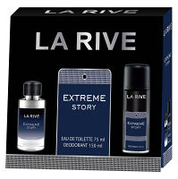 LA RIVE Extreme Story EdP 75 ml + deo 150 ml Darčekové balenie