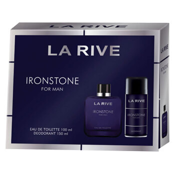 LA RIVE Ironstone EdT 100 ml + deo 150 ml Darčekové balenie
