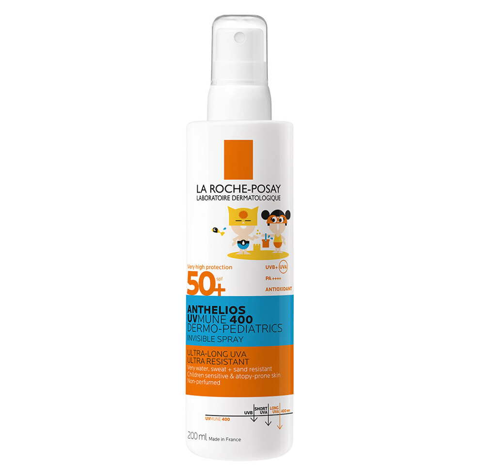 LA ROCHE-POSAY Anthelios UVMUNE 400 Dermo-Pediatrics sprej SPF 50+ 200ml kúpite na Mojalekaren.sk
