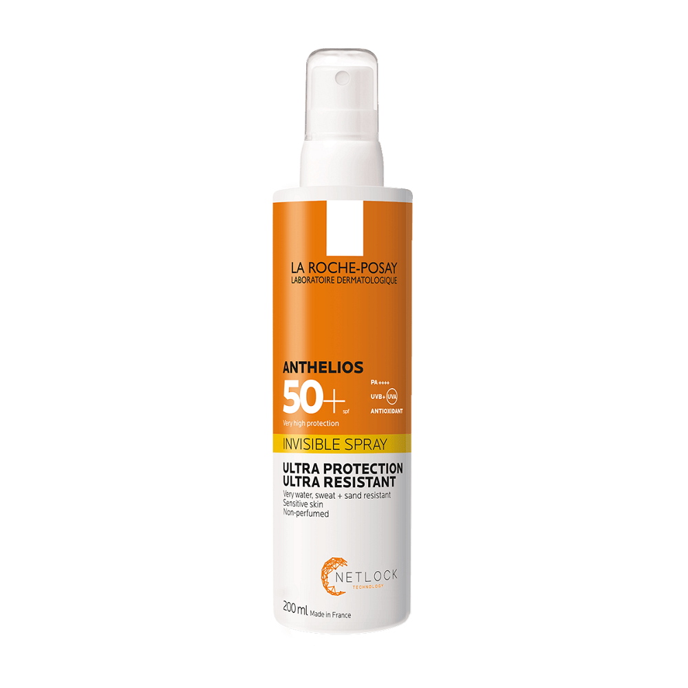 LA ROCHE-POSAY Anthelios Opaľovací sprej SPF50+ 200 ml