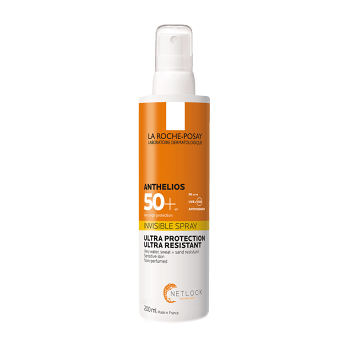 LA ROCHE-POSAY Anthelios Opaľovací sprej SPF50+ 200 ml (Dermokozmetika opaľovacej vody a hmly)