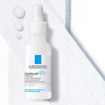LA ROCHE POSAY Cicaplast B5 Regeneračné sérum 30 ml (Dermokozmetika pleťová séra a emulzie) - Revitalizačný, Hypoalergénny, Dermokozmetika - obrázok 2/3