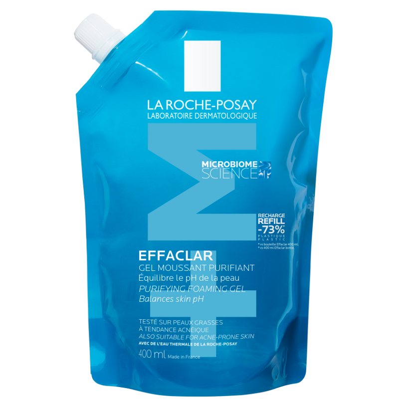 LA ROCHE-POSAY Effaclar Čistiaci peniaci gél náplň 400 ml kúpite na Mojalekaren.sk