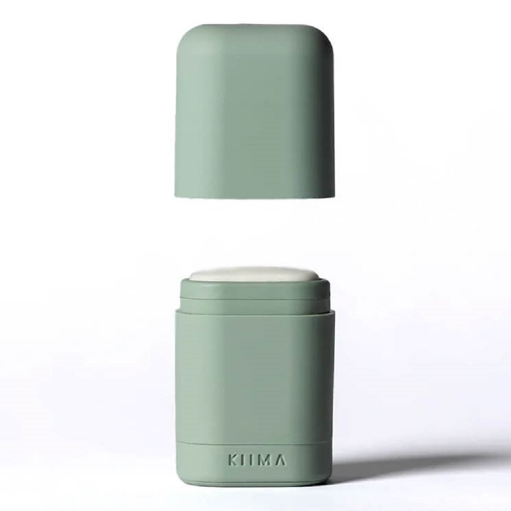 LASAPONARIA Aplikátor na tuhý deodorant - znovuplnitelný - Šedozelený 43 g