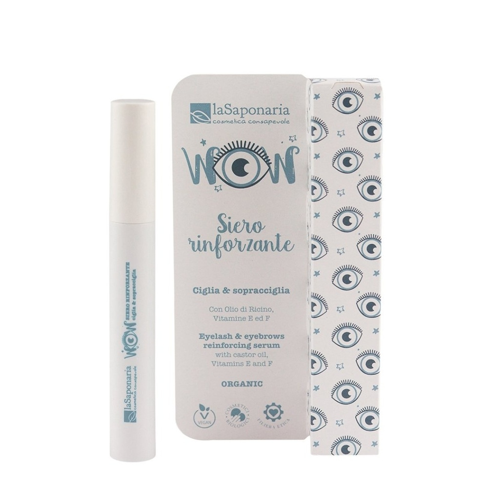 LA SAPONARIA Posilňujúce sérum na riasy a obočie BIO 10 ml