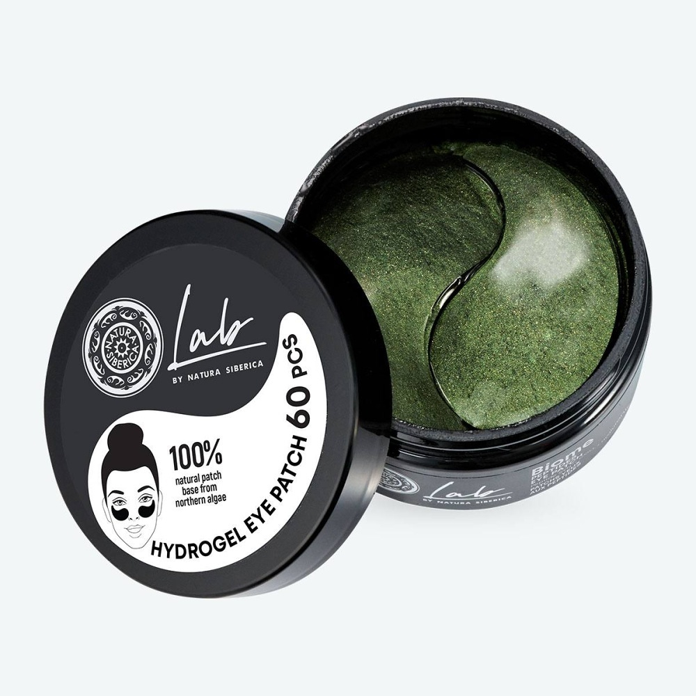 NATURA SIBERICA Lab Biome Hydrogélové liftingové vankúšiky pod oči 60 kusov