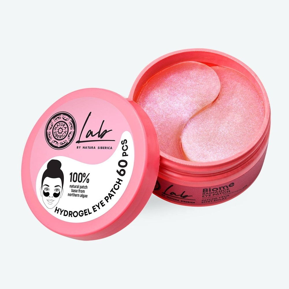 NATURA SIBERICA Lab Biome Hydrogélové rozjasňujúce vankúšiky pod oči 60 kusov kúpite na Mojalekaren.sk