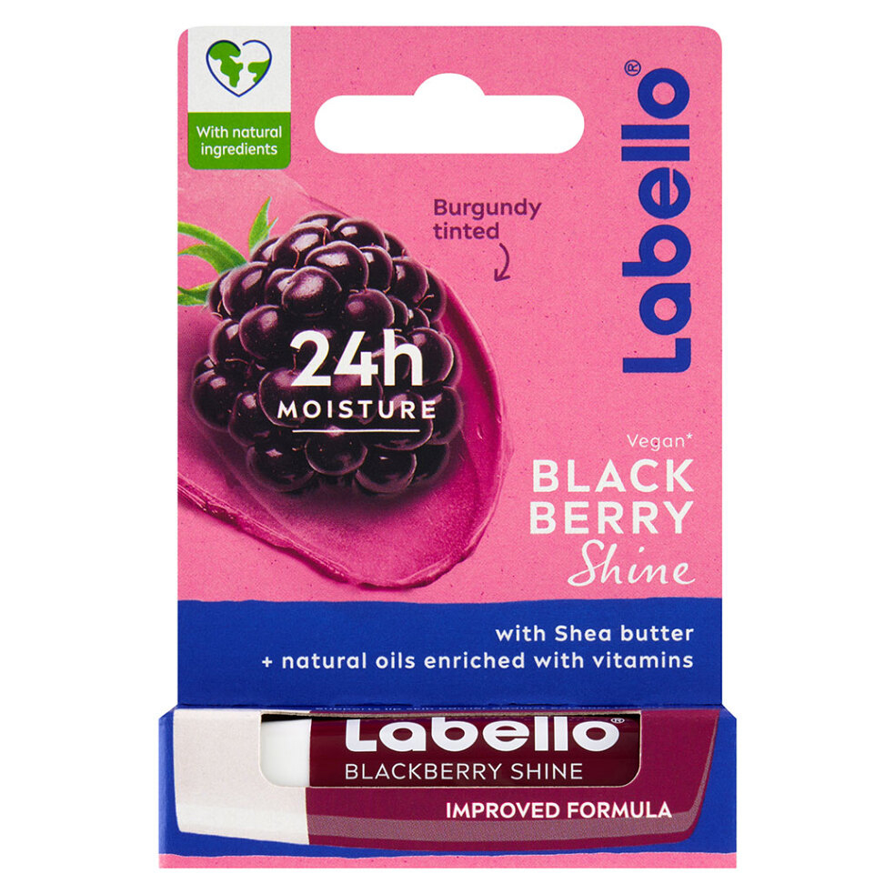 LABELLO Blackberry shine Tónovací balzam na pery 5,5 ml kúpite na Mojalekaren.sk